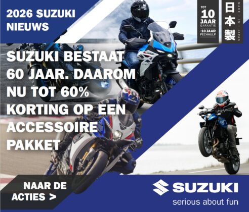 Suzuki 60 jaar actie VStrom center