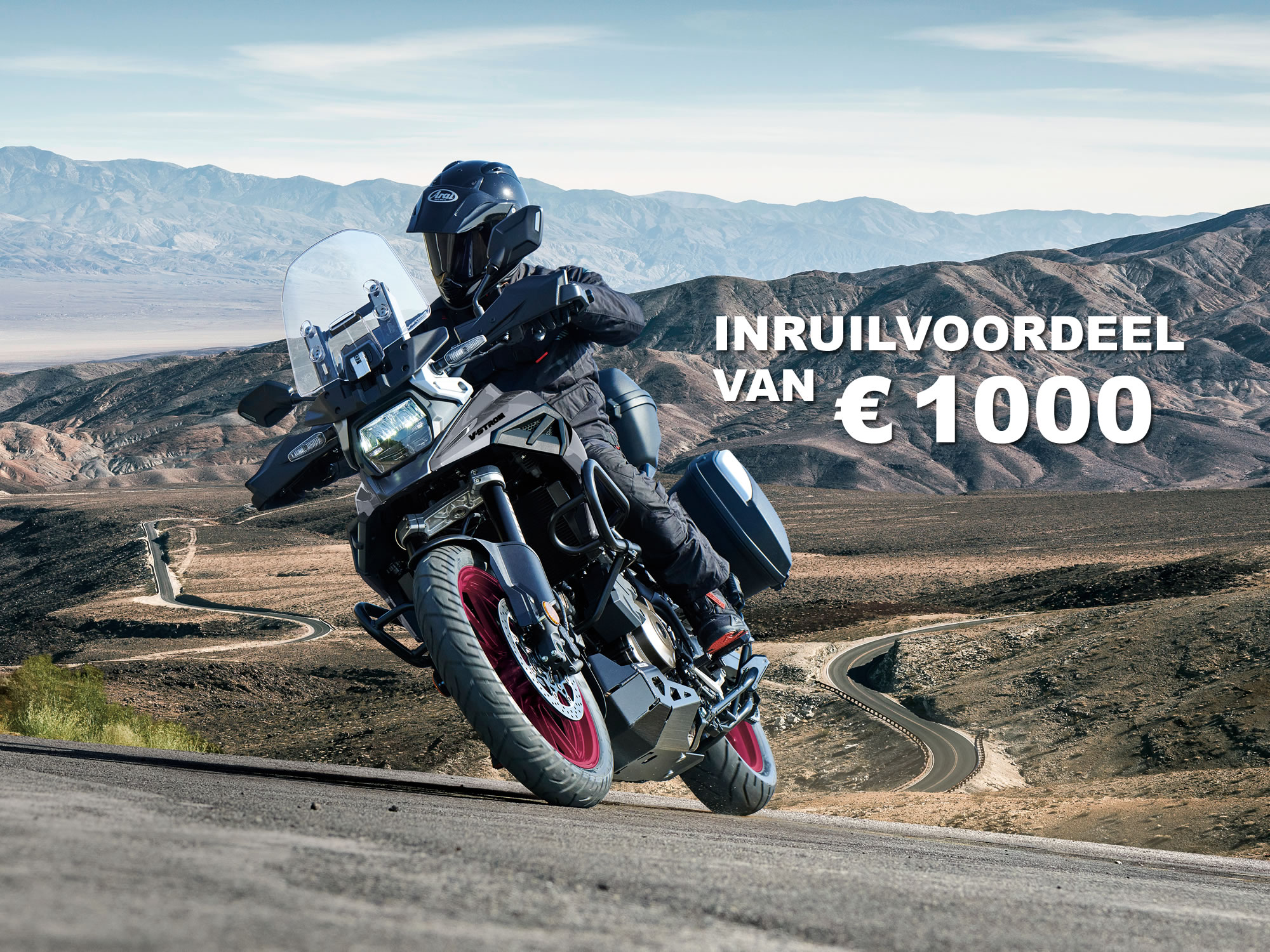 V-Strom Inruil voordeel