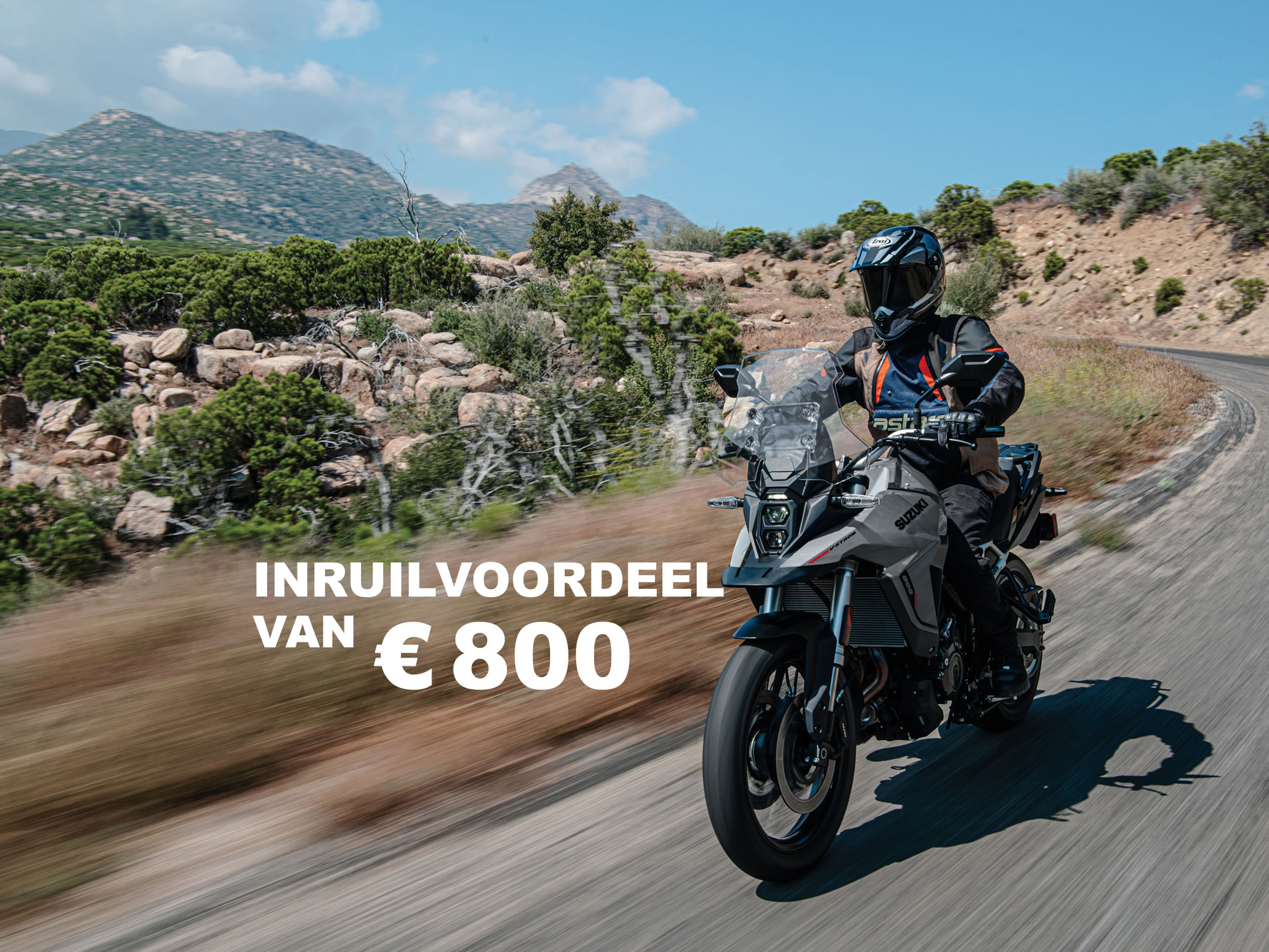 V-Strom Inruil voordeel